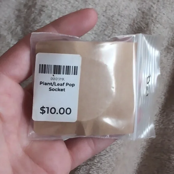 monstera Leaf-Shaped pop socket - Picture 2 of 3